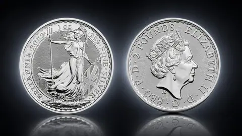 "Британия" 2023г. 31,1г ч.серебра. Великобритания