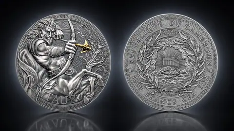 "Кентавр. Великая греческая мифология" 2023 г., 31,1 г ч.серебра