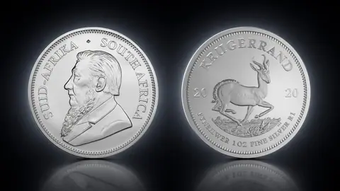 "Крюгерранд" 31,1г ч.серебра ЮАР