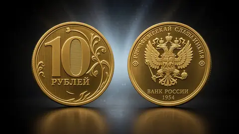 Набор монет Банка России "Гознак", СПМД, 2024 г., Сталь, 28,33 г. Россия
