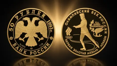 Первая золотая медаль