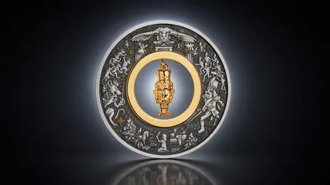 Рождественский щелкунчик 2024г. 62,2 г. ч. серебра. Австралия