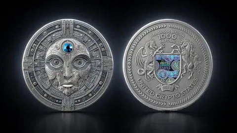 "Создатель.Techno Totem" 2025 г. 62,2 г. ч. серебра.