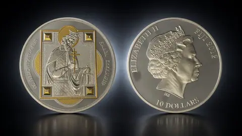 "Святой Владимир", 20 г. ч. серебра. Фиджи.