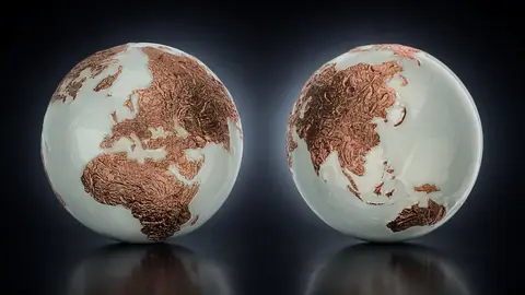 "Земля - яркий мрамор" 2023 г., 93,3 г. ч. серебра. Барбадос